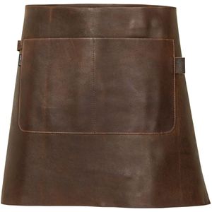 JOBELINE Schort Bristol; 45x80 cm (LxB); bruin