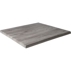 Topalit Tafelblad Werzalit-Topalit vierkant ; 60x60 cm (LxB); lichtgrijs; vierkant