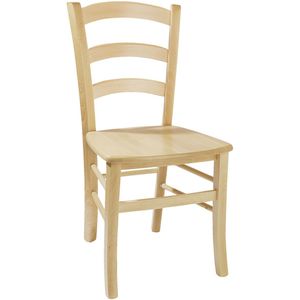 PULSIVA Houten stoel Herakles 2 Standaard; 43x49x87 cm (BxDxH); naturel; 2 stuk / verpakking