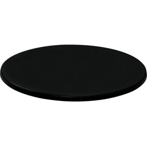 Topalit Tafelblad Werzalit Topalit 80 cm; 80 cm (Ø); zwart; rond
