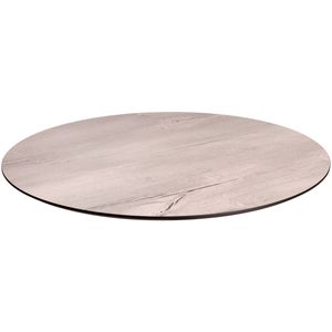 VEGA Compact tafelblad Lift rond; 60 cm (Ø); vintage wit; rond