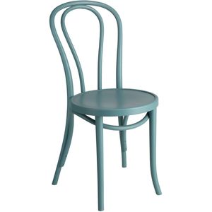 VEGA Bentwood stoel Nella; 44x53.5x88 cm (BxDxH); blauw; 2 stuk / verpakking