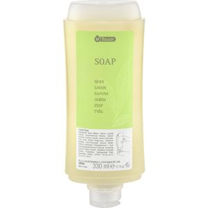 V-Touch Zeep Mineral in dispenser systeem; 330 ml; groen; 24 stuk / verpakking