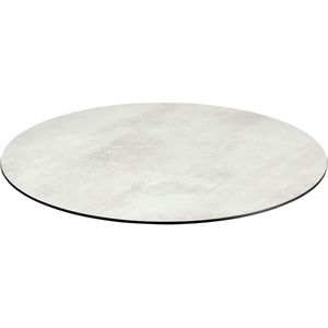 VEGA Compact tafelblad Lift rond; 80 cm (Ø); steengrijs; rond