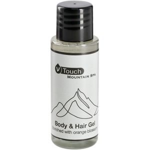 V-Touch Hotel shampoo en douchegel Mountain Spa 2-in-1; 30 ml; transparant; 210 stuk / verpakking