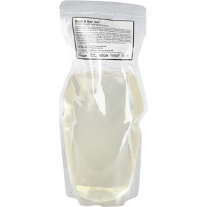 VEGA Douchegel en shampoo V-Touch Mountain Spa 2-in-1 navulzakje; 400 ml; transparant; 18 stuk / verpakking