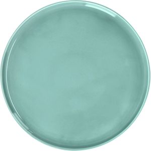 VEGA Plat bord Alegria; 26x1.6 cm (ØxH); turquoise; rond; 6 stuk / verpakking