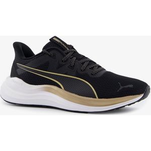 Puma Reflect Lite dames hardloopschoenen zwart - Maat 39 - Uitneembare zool