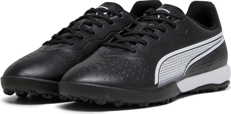 Puma - King Match Tt - Voetbalschoenen - Zwart - Microvezel