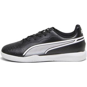 Puma King Match Zaalvoetbalschoenen Zwart/Wit