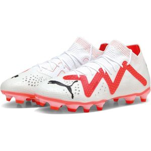 Puma future pro fg voetbalschoenen wit/rood