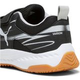 PUMA Varion Ii V Jr Indoor Court Schoen voor kinderen, Puma Zwart Cool Lichtgrijs Geel Blaze Gum, 30 EU