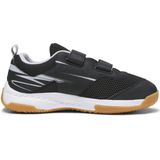 PUMA Varion Ii V Jr Indoor Court Schoen voor kinderen, Puma Zwart Cool Lichtgrijs Geel Blaze Gum, 30 EU