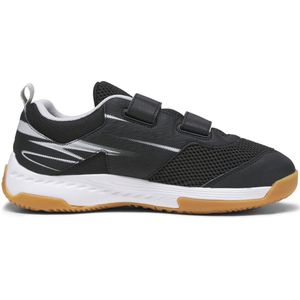 PUMA Varion II zaalschoenen voor kinderen 28 Black Cool Light Gray Yellow Blaze Gum