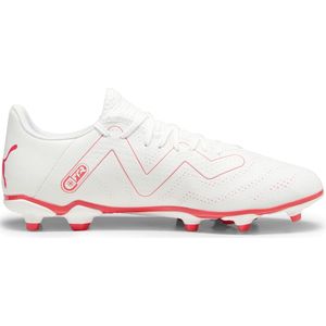 PUMA Future Play Fg/Ag voetbalschoen voor heren, Puma Witte Vuur Orchidee, 44.5 EU