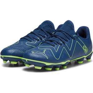 PUMA FUTURE PLAY FG/AG Jr Kinder Sportschoenen - Blauw/Groen - Maat 34