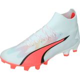 Puma Pro FG Voetbalschoenen White Black Fire Orchid