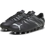 Puma - Attacanto Voetbalschoenen - Zwart - Synthetisch - Lichtgewicht TPU-buitenzool