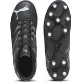 Puma - Attacanto Voetbalschoenen - Zwart - Synthetisch - Lichtgewicht TPU-buitenzool