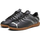 PUMA Unisex Kid's Attacanto It Jr voetbalschoen, Puma Zwart Zilver Mist, 33 EU