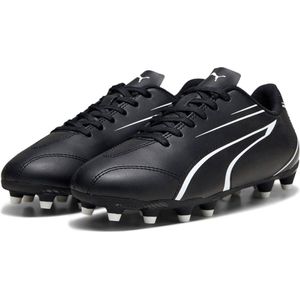 Puma Vitoria FG/AG Fußballschuhe Kinder 04 - electric lime/puma black 37 für Kinder, schwarz, Gr. 28 EU / 10 Kids UK