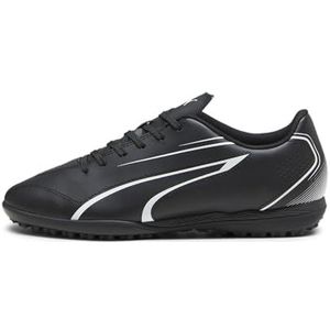 Puma Vitoria TT (Astro Turf) Football Boots - Black/White - 7.