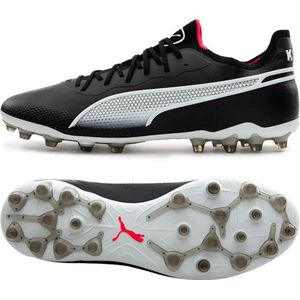 Puma - King Ultimate FG/AG - Voetbalschoenen - Zwart - Gerecycled Nylon