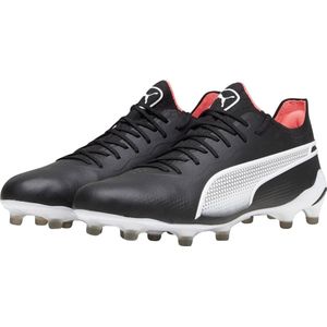 Puma - King Ultimate FG/AG - Voetbalschoenen - Zwart - Gerecycled Nylon