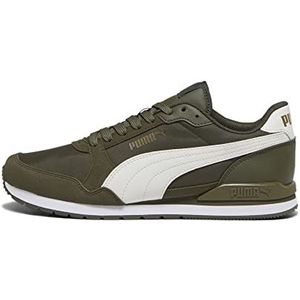 PUMA Sneaker St Runner V3 Nl uniseks-volwassene Low top , Dark Olive Vapor Grey PUMA Olive , 37 EU
