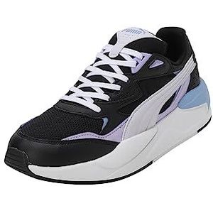 PUMA Unisex X-ray Speed Sneaker, Puma Zwarte Lente Lavendel Vivid Violet, 38.5 EU