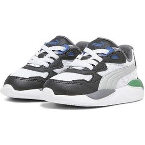 PUMA X-Ray Speed AC Inf Babyschoenen, uniseks, Puma wit/koud lichtgrijs/PUMA/zwart/archief groen, 22 EU