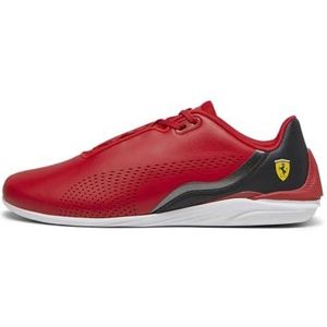 PUMA Unisex Ferrari Drift Cat Decima Sneaker, Rosso Corsa Puma Zwart Puma Wit, 42 EU