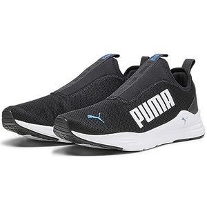 PUMA Unisex's Wired Rapid Sneaker, Puma Black PUMA Wit Ultra Blauw, 37.5 EU