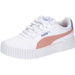 PUMA Carina 2.0 PS Sneakers voor dames, Puma White Poppy Pink Blissful Blue, 28 EU