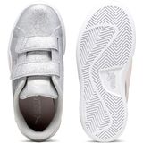 PUMA Smash 3.0 Glitz Glam V PS Sneaker, Glacial Gray-Frosty Pink, 28.5 EU, Glacial Gray Frosty Pink, 30 EU