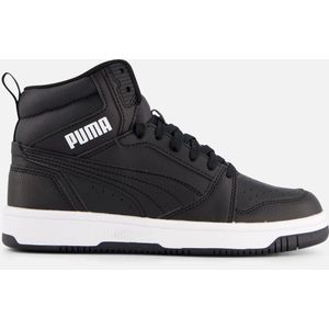 PUMA PUMA Rebound V6 Mid Wtr Jr Sneakers, uniseks, kinderen, Shadow Gray PUMA Zwart PUMA Wit