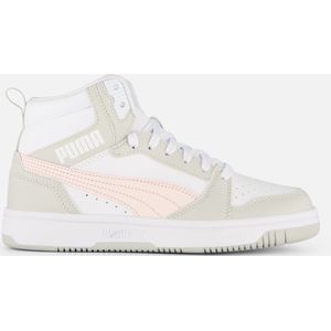 PUMA Puma Rebound V6 Mid Jr FALSE Sneakers - PUMA White-Frosty Pink-Sedate Gray - Maat 37