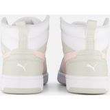 PUMA Puma Rebound V6 Mid Jr FALSE Sneakers - PUMA White-Frosty Pink-Sedate Gray - Maat 38