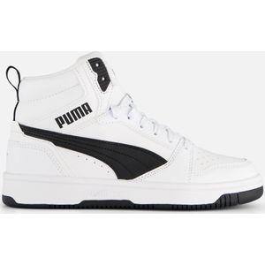PUMA Puma Rebound V6 Mid Jr FALSE Sneakers - Puma White-Puma Black - Maat 39