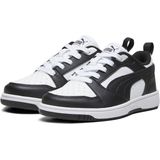 PUMA Rebound V6 Lo sneakers, Zwart/Wit, Maat 27,5