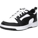 PUMA Rebound V6 Lo sneakers, Zwart/Wit, Maat 27,5