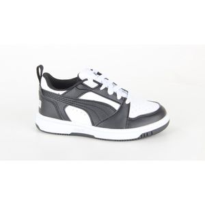 PUMA Rebound V6 Lo sneakers, Zwart/Wit, Maat 27,5