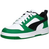 PUMA Rebound V6 Lo - Sneaker - Wit - Zwart - Groen - Synthetisch
