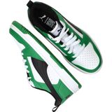 PUMA Rebound V6 Lo - Sneaker - Wit - Zwart - Groen - Synthetisch