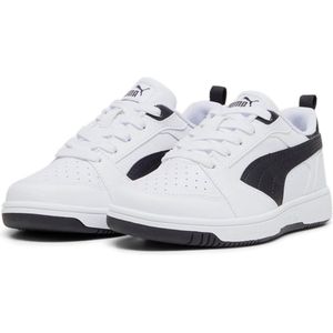 Puma Youth Puma Rebound V6 Lo PUMA White PUMA Black PUMA Black