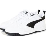 PUMA Rebound V6 Lo Jr Sneakers - Puma White-Puma Black - Gerecycled Materiaal