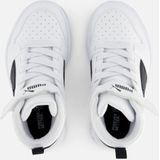 PUMA -Sneakers Mid-sluiting met elastische veters en scheuren, bovenmateriaal van leer, voering van stof, zool van rubber, Puma White PUMA Black, 5348 EU