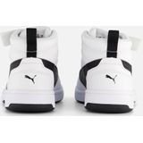 Puma Rebound V6 Mid Sneakers Wit/Zwart