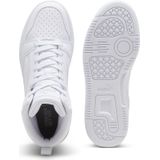 PUMA Puma Rebound V6 Mid Jr Unisex Sneakers PUMA White Cool Light Gray
