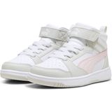 PUMA Rebound V6 Mid sneakers, Zwart/Wit, Maat 27,5